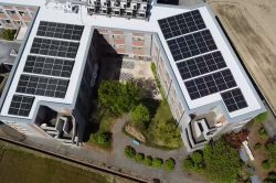 山梨県中央市　自家消費型太陽光発電設備設置工事